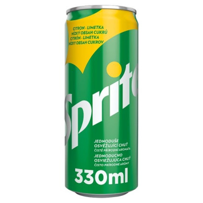 Sprite plechovka 0,33