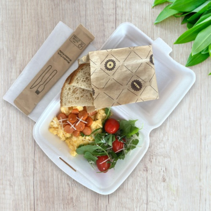 Praženička s párkom