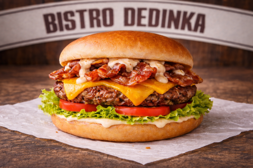 Slaninka burger