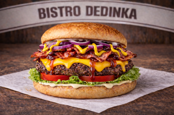 Big Tejsty bacon burger