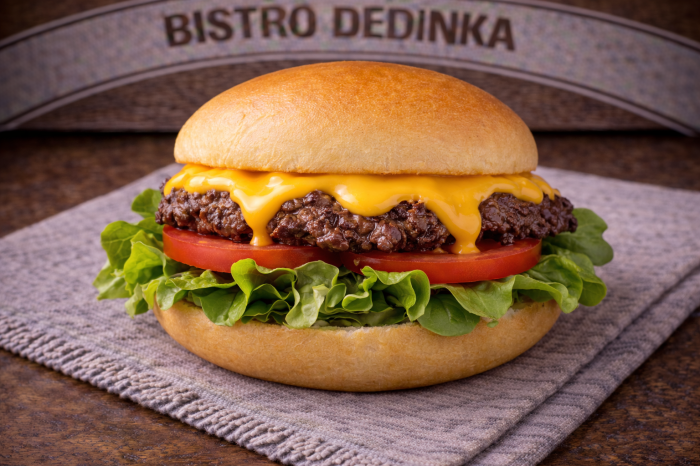 Classic slider burger