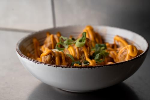 CHEESE FRYBOX s batátmi