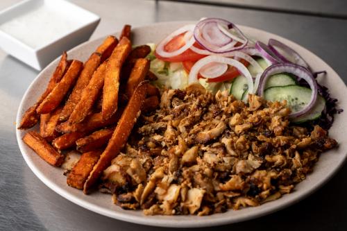 KURACÍ KEBAB NA TANIER MÄSO 200g - vyskladaj si podľa chuti