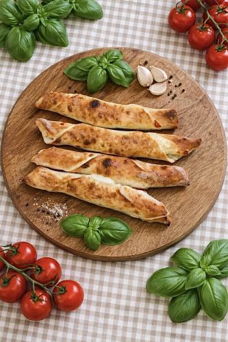 Plnené štangle - cheddar, slanina